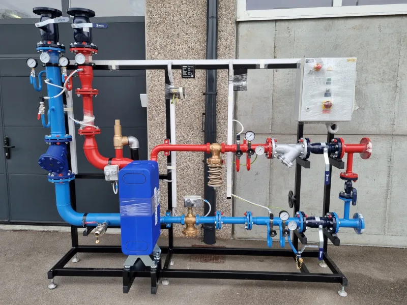 Samostoječa toplotna postaja Giaflex 600 kW