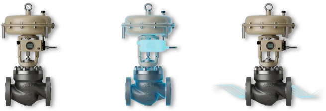 Samson ventili - Nadzor ventilov